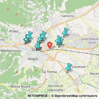 Mappa Via Cà Bottara, 36015 Schio VI, Italia (1.46727)