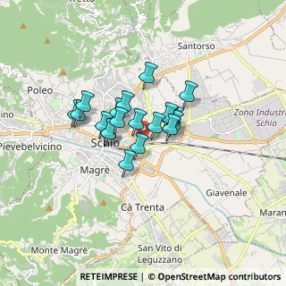 Mappa Via Cà Bottara, 36015 Schio VI, Italia (1.1)