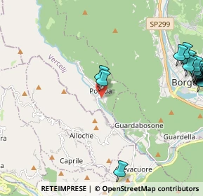 Mappa 13010 Postua VC, Italia (3.1765)