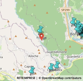 Mappa 13010 Postua VC, Italia (3.309)
