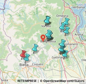 Mappa 13010 Postua VC, Italia (12.18842)