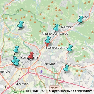 Mappa Via Lombardia, 24020 Torre Boldone BG, Italia (5.09818)