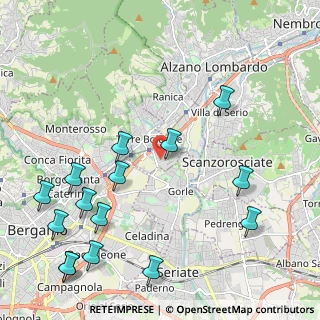 Mappa Via Lombardia, 24020 Torre Boldone BG, Italia (2.69667)