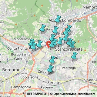 Mappa Via Lombardia, 24020 Torre Boldone BG, Italia (1.4895)