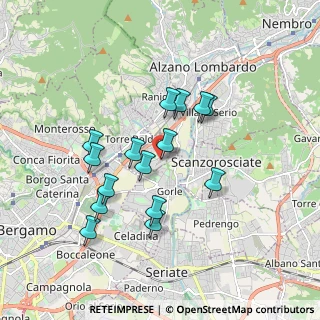 Mappa Largo delle Industrie, 24020 Gorle BG, Italia (1.578)