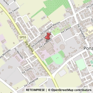 Mappa Borgo cavour camillo benso 39/a, 31100 Ponzano Veneto, Treviso (Veneto)