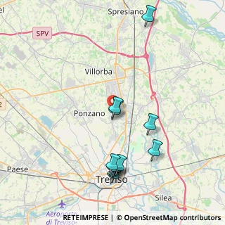 Mappa Via Manzoni, 31020 Villorba TV, Italia (4.18545)