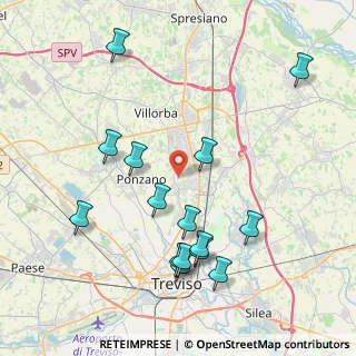 Mappa Via Manzoni, 31020 Villorba TV, Italia (4.33733)