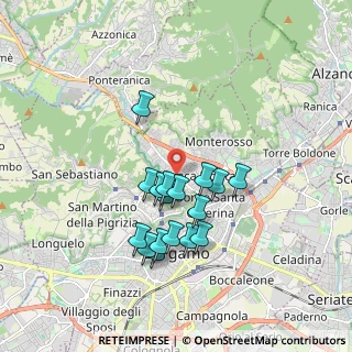 Mappa Via Arturo Turani, 24123 Bergamo BG, Italia (1.52353)