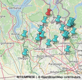 Mappa Autostrada dei Laghi, 21041 Albizzate VA, Italia (15.466)