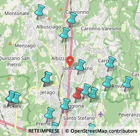 Mappa Autostrada dei Laghi, 21041 Albizzate VA, Italia (2.717)