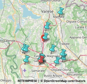 Mappa Autostrada dei Laghi, 21041 Albizzate VA, Italia (7.595)