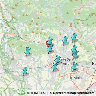 Mappa Via Alessandro Manzoni, 24030 Ambivere BG, Italia (3.89545)