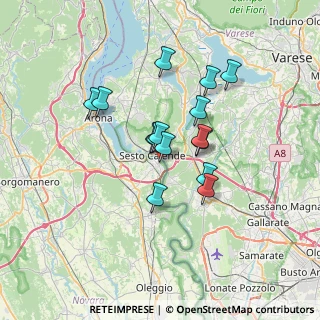 Mappa Via Ticino Novelli, 28053 Castelletto sopra Ticino NO, Italia (5.22867)