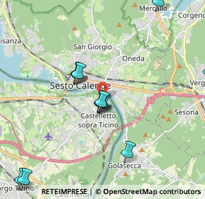 Mappa Via Ticino Novelli, 28053 Castelletto sopra Ticino NO, Italia (2.28538)