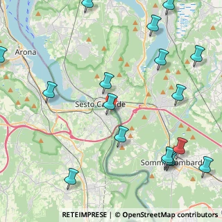 Mappa Via Ticino Novelli, 28053 Castelletto sopra Ticino NO, Italia (6.02111)