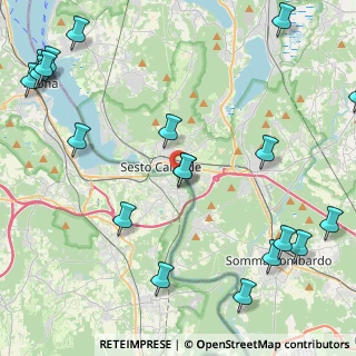 Mappa Via Ticino Novelli, 28053 Castelletto sopra Ticino NO, Italia (6.0665)