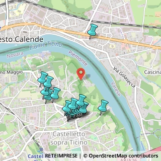Mappa Via Ticino Novelli, 28053 Castelletto sopra Ticino NO, Italia (0.521)