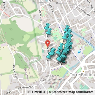 Mappa Via Mirabella, 24020 Torre Boldone BG, Italia (0.20207)