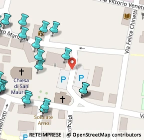 Mappa Piazza San Giovanni XXIII, 21048 Solbiate Arno VA, Italia (0.08462)