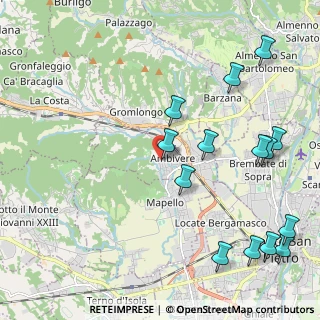 Mappa Via Matteotti Giacomo, 24030 Ambivere BG, Italia (2.63429)
