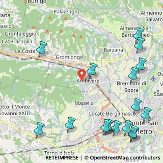 Mappa Via Matteotti Giacomo, 24030 Ambivere BG, Italia (3.14176)