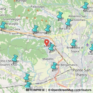 Mappa Via Matteotti Giacomo, 24030 Ambivere BG, Italia (3.04786)