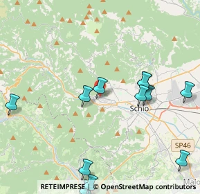 Mappa Via Casalena, 36036 Torrebelvicino VI, Italia (5.22308)