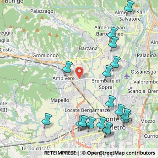 Mappa Via Papa Giovanni XXIII, 24030 Mapello BG, Italia (2.79)