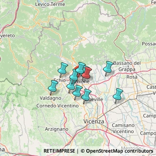 Mappa Via Pedrazza, 36010 Zanè VI, Italia (8.49455)