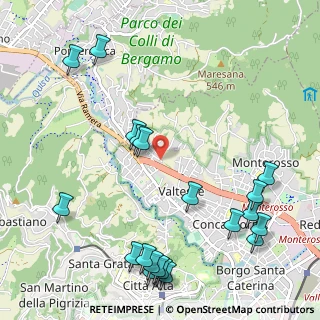 Mappa Via Giovanni Battista Locatelli Zuccala, 24123 Bergamo BG, Italia (1.3725)