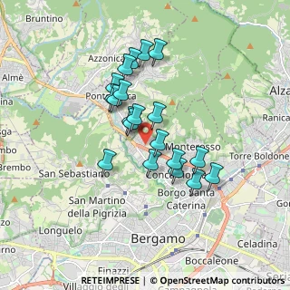 Mappa Via Giovanni Battista Locatelli Zuccala, 24123 Bergamo BG, Italia (1.4095)