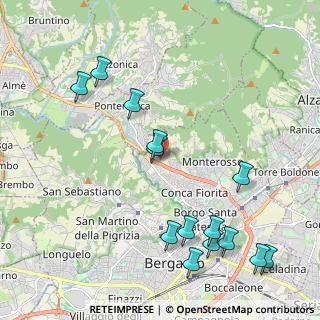 Mappa Via Giovanni Battista Locatelli Zuccala, 24123 Bergamo BG, Italia (2.45)
