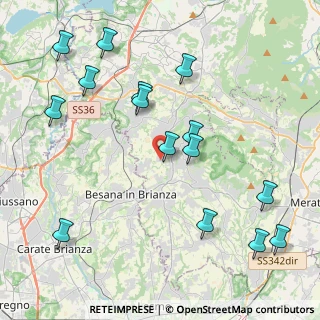 Mappa Via Colombo, 23891 Barzanò LC, Italia (4.77)