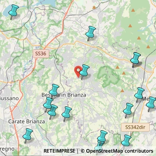 Mappa Via Colombo, 23891 Barzanò LC, Italia (6.47438)