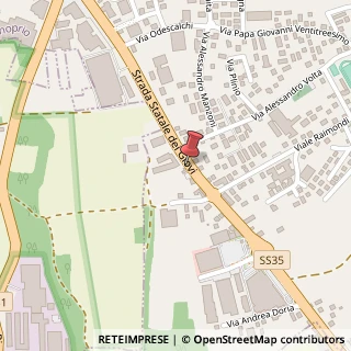 Mappa Strada Provinciale ex Strada Statale 35 dei Giovi, 9, 22070 Vertemate con Minoprio, Como (Lombardia)