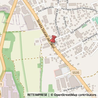 Mappa Via Statale dei Giovi, 31, 22070 Vertemate con Minoprio, Como (Lombardia)