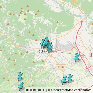 Mappa Via Luzio, 36015 Schio VI, Italia (4.42417)