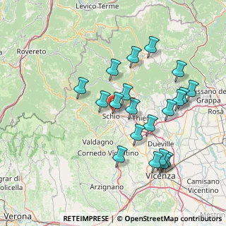 Mappa Via Luzio, 36015 Schio VI, Italia (14.958)