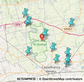 Mappa Via Avenali, 31039 Riese Pio X TV, Italia (4.43636)