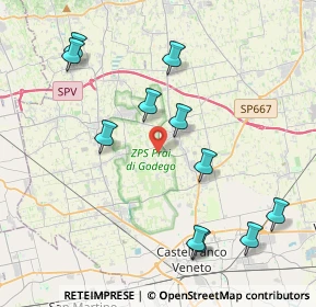 Mappa Via Avenali, 31039 Riese Pio X TV, Italia (4.36727)