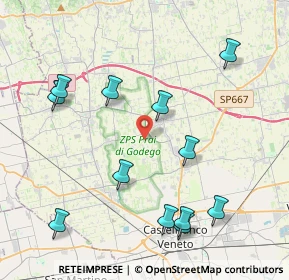 Mappa Via Avenali, 31039 Riese Pio X TV, Italia (4.585)