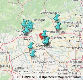 Mappa Via Avenali, 31039 Riese Pio X TV, Italia (10.618)