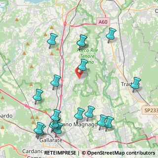 Mappa Via Giacomo Matteotti, 21040 Carnago VA, Italia (5.22389)