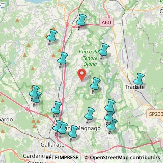 Mappa Via Giacomo Matteotti, 21040 Carnago VA, Italia (4.97313)