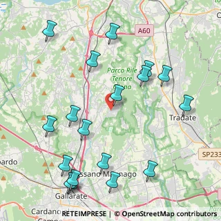 Mappa Via Giacomo Matteotti, 21040 Carnago VA, Italia (4.99222)