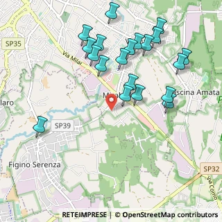 Mappa Via Tintoretto, 22063 Cantù CO, Italia (1.0875)