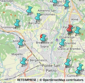 Mappa Brio Cartoleria, 24030 Brembate di Sopra BG, Italia (2.73467)