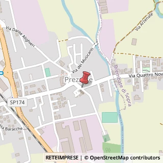 Mappa Via Don Giovan Battista Cardinetti,  3, 24030 Mapello, Bergamo (Lombardia)