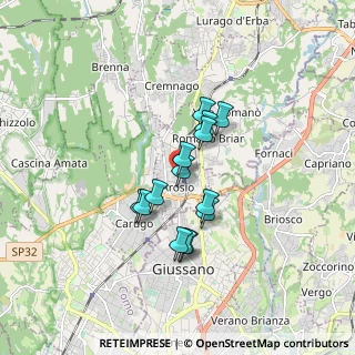 Mappa , 22060 Arosio CO, Italia (1.25429)